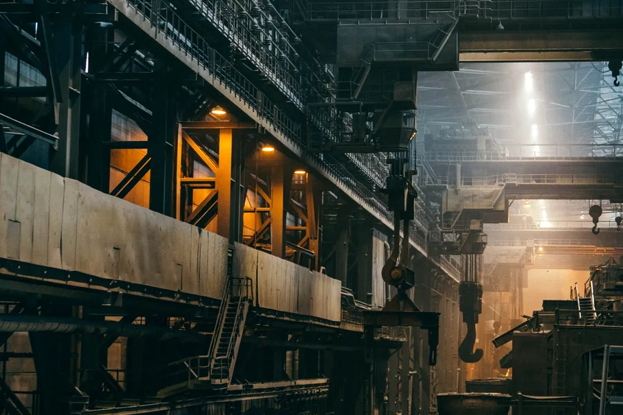 Industrial facility and manufacturing equipment
